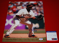 PABLO SANDOVAL San Francisco Giants Signed 11X14 photo PSA/DNA COA AC79169