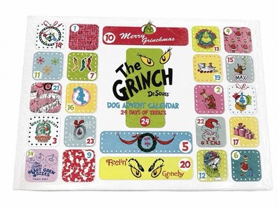 pets +  people Grinch & Max Dr. Seuss 24-Day Dog Treat Advent Calendar