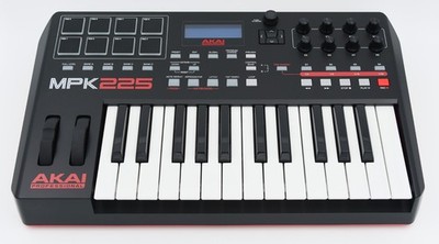 Akai Professional MPK225 Compact Keyboard Controller, Open Box, Mint Condition!