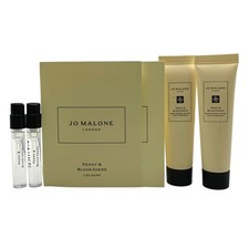 4X Jo Malone London 2 Peony  Blush Suede Cologne 1.5ml  2 Lotion 10ml ea