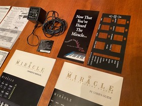 Miracle Piano Teaching System complete in box sealed IBM Kit nintendo nes WORKS!