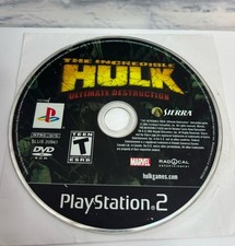 The Incredible Hulk Ultimate Destruction PS2 PlayStation 2 Disc Only