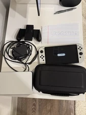 Nintendo Switch OLED Model HEG-001 Handheld Console - 64GB - White