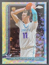 Ryan Kalkbrenner 2025-26 Topps Chrome Wave Refractor Base RC #284