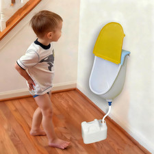 Toddler Urinal Potty Wall Mounted Child Urinal Cover Bathroom Potty Training Men