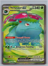 Venusaur ex 182/165 Ultra Rare 151 Pokemon Holo Near Mint on eBay