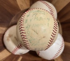 Jerry Koosman Personal Collection: Various Single-Signed and Game Used Baseballs
