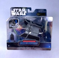 Darth Vader's TIE Advanced Star Wars Micro Galaxy Squadron Starfighter