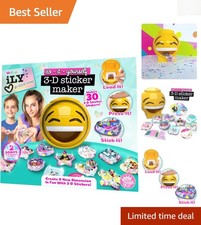 Creative 3D Sticker Maker for Kids - Build 30 Personalized Stickers  More 