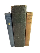 Vintage Nursing  Book Modern Physician  Health Book Medical   Lot of 3 Hardcover