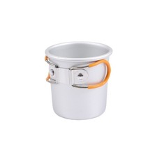 Aluminum 150ml Teacup for Outdoor Use Portable and Foldable Design Green