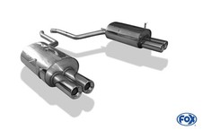 Fox Duplex Auspuff Sportauspuff Endschalld�mpfer f�r BMW E38 730i/735i/ 740i 3,0
