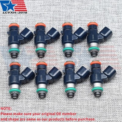 New 8X Fuel Injectors for Sierra 1500 Yukon XL Yukon 6.2L FLEX 09-14 12609749 US
