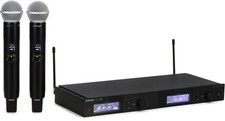 Shure SLXD24D/SM58 Digital Wireless Dual Handheld Microphone System - G58 Band