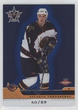 2001-02 Pacific Vanguard Rookie Blue 40/89 Brian Pothier #104 Rookie RC 1o3