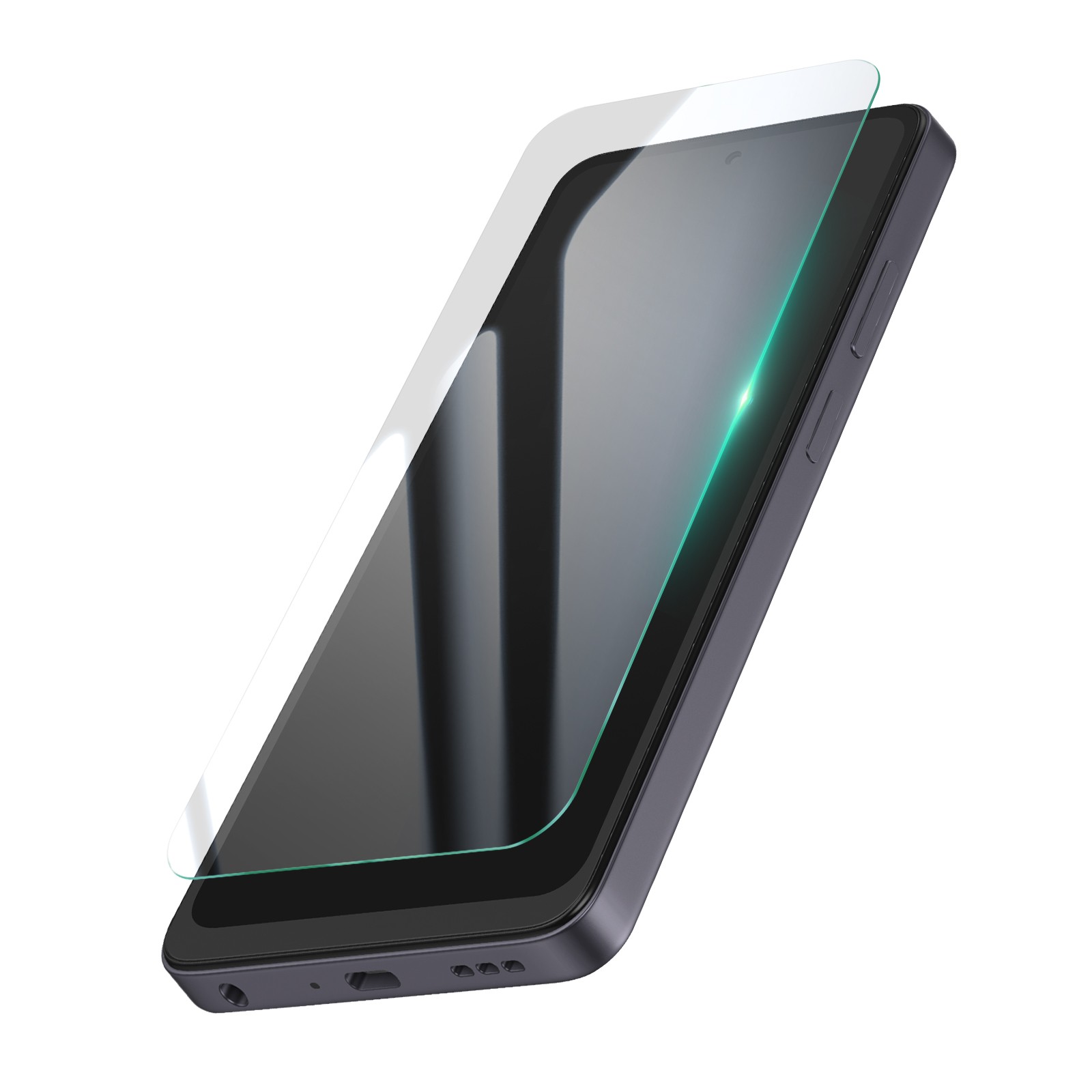 Verre trempe Oppo A5 9H Mayaxess pour eviter les rayures de cles et bris d'ecran
