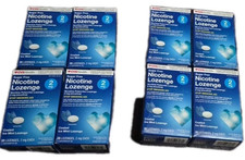 8 x CVS 2mg COATED ICE MINT NICOTINE LOZENGE 20 ct-160 total READ LISTING