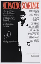 Al Pacino Autographed Scarface 11" x 17" Movie Poster