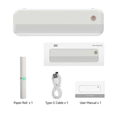 Portable P40 A4 Printer Wireless Travel Thermal Printer Multiple Printing Sizes