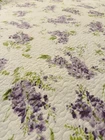 Laura Ashley Keighley Lavender Lilacs COTTON Reversible Q/K COTTAGE QUILT 96x90"