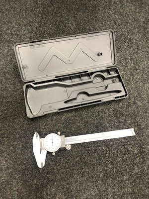 STAINLESS HARDENED Dial Caliper 6 Inch with 0.001'' Precision Stainless Steel