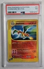 2002 POKEMON EXPEDITION #6 CHARIZARD-REVERSE FOIL PSA 7