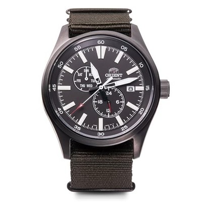 ORIENT Automatikuhr Field Mechanical RN-AK0403N Herren Dunkelgrau