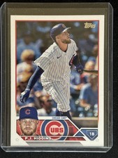 2023 Topps #338 P.J. Higgins Advanced Stats #/300