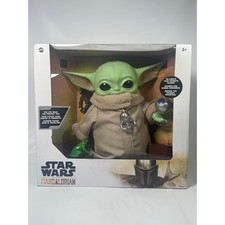 Mattel Star Wars Mandalorian Grogu The Child Animatronic Plush Toy 3 Boxed