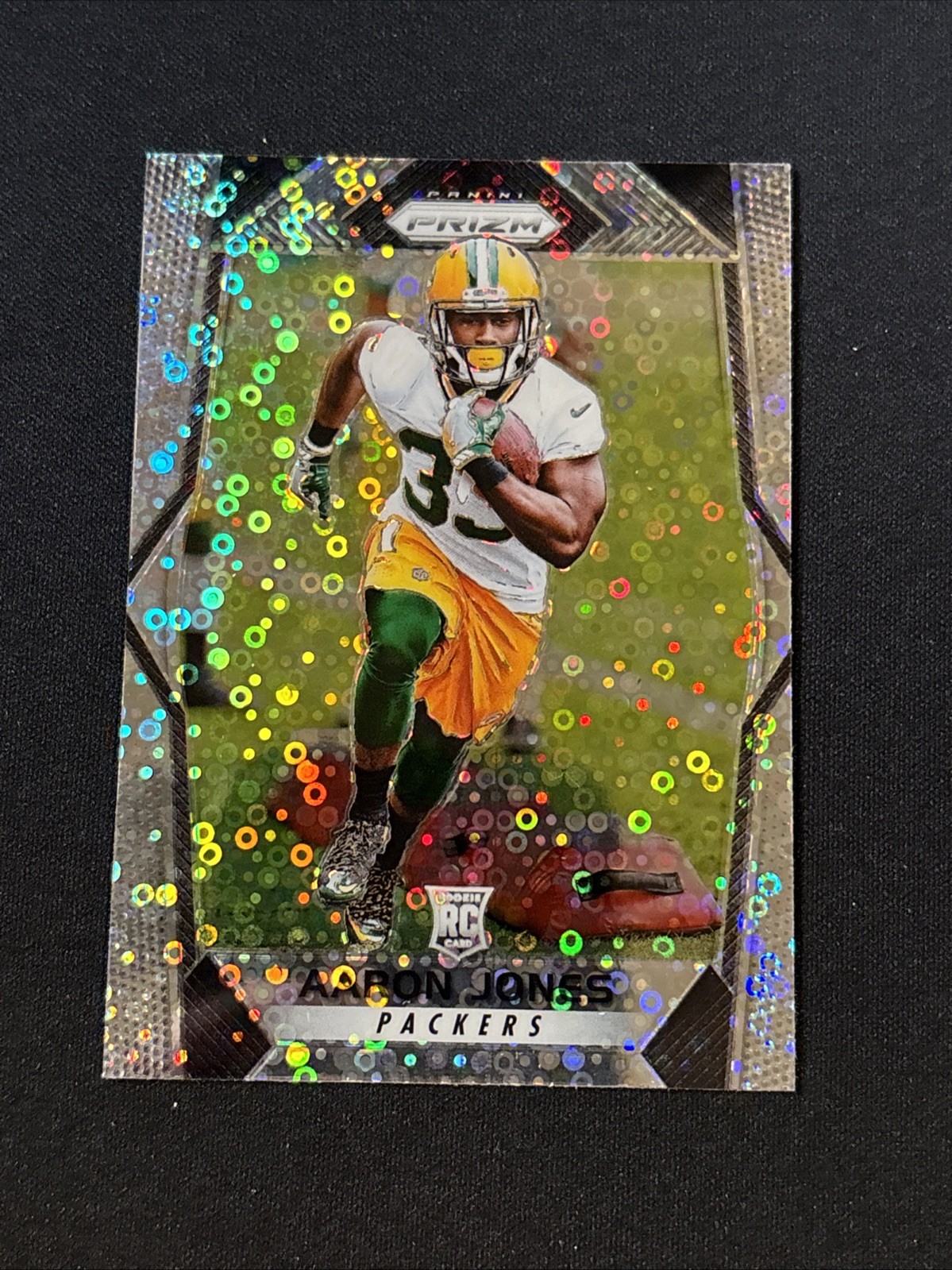 2017 Panini Prizm Rookies Disco Prizm Aaron Jones #288