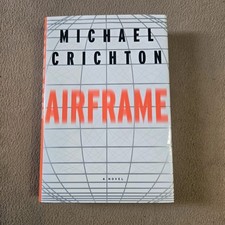 Product Image: Airframe, Michael Crichton, SIGNED 1st Edition/1st Printing, Knopf, 1996, HC/DJ