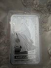 PAMP Lady of Liberty 10 oz .999 Fine Silver Bar in Packaging