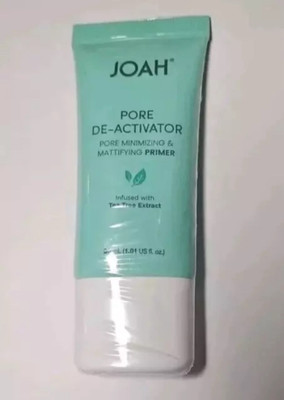 New Joah Pore De-Activator Pore Minimizing & Mattifying Primer 1 Fl Oz (30 mL)
