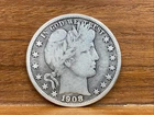 1908 O New Orleans Barber Half Dollar 50 Cents