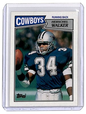 1987 Topps Herschel Walker Dallas Cowboys #264.