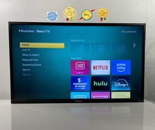 Hisense 32" Class 720P Full HD LED Roku Smart TV 32H4030F1 with Remote No Stands