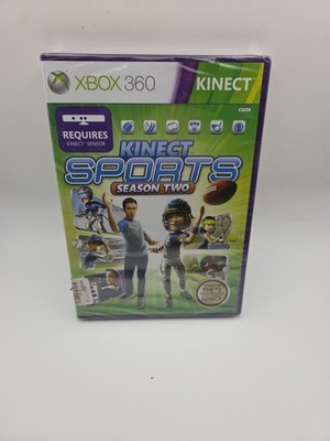 Microsoft Xbox 360 Kinect Sports Season Two Brand New Factory Sealed Game