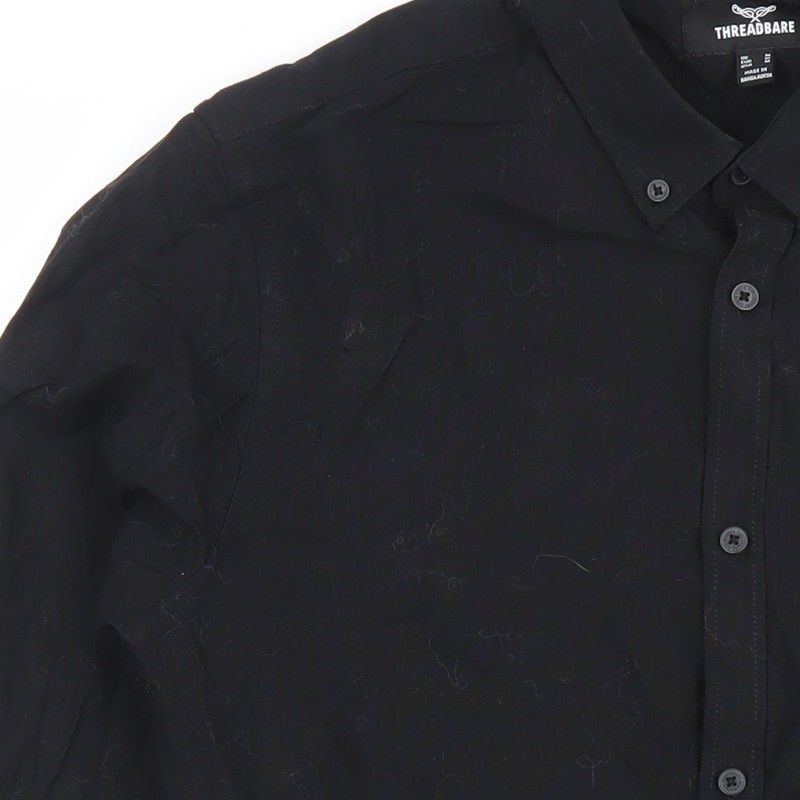 Threadbare Men's Black Button-Down Long Sleeve Ca… - image 10