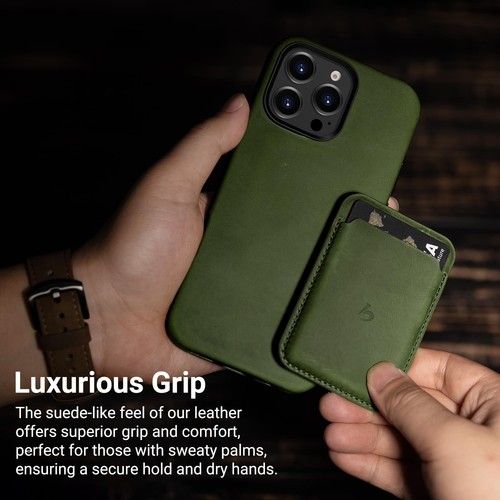 Leather Case for iPhone 16 Pro Max, Compatible with MagSafe [Camera Control B... - Picture 7 of 8