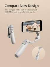 DJI OM 5 Smartphone Gimbal Stabilizer - Sunset White
