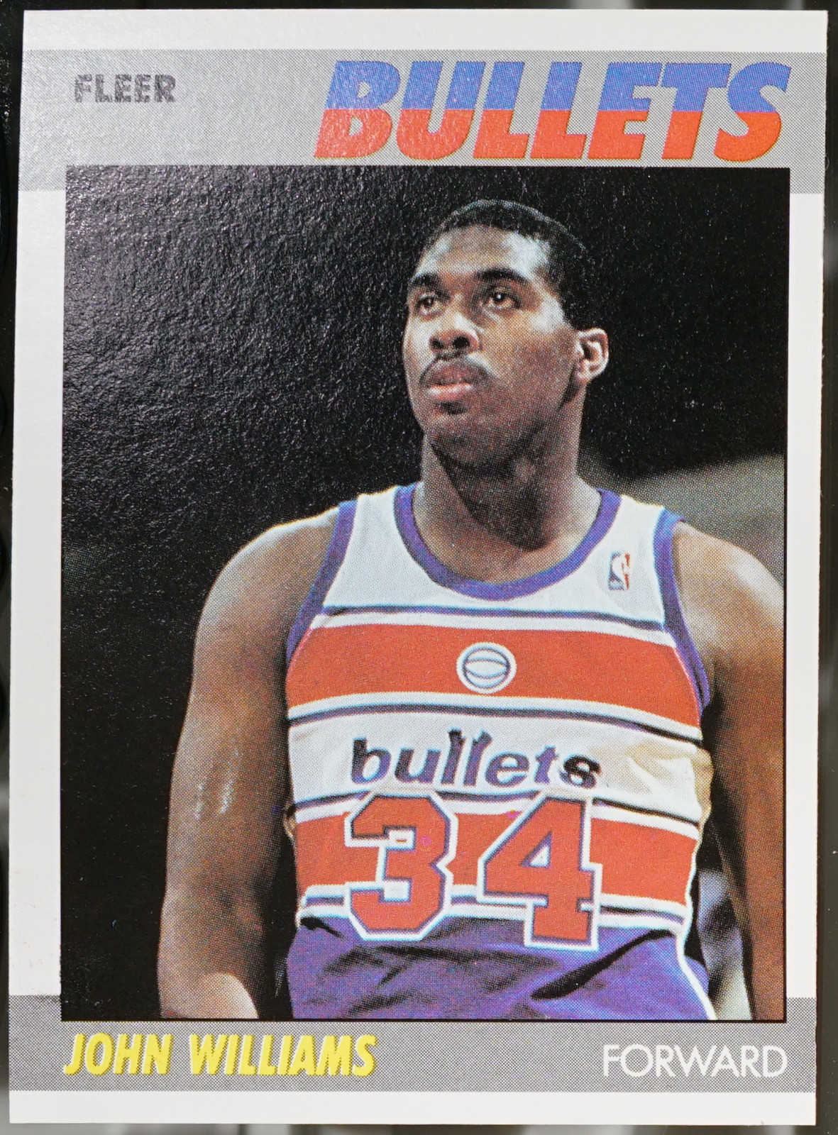 1987-88 Fleer Basketball John Williams #122 NM