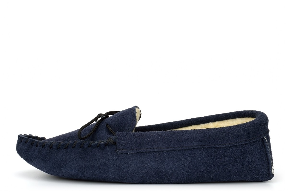 SAOLA Pantofole uomo scamosciate taglia 6 ragazzo ciabatte vera pelle scamosciata senza suola made in UK