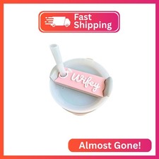 40 oz Tumbler Topper Bride Wifey Mrs Name plate Name Tag (Wifey)