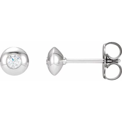 DazzlingRock Collection 0.40 carati (Ctw) in Argento Sterling