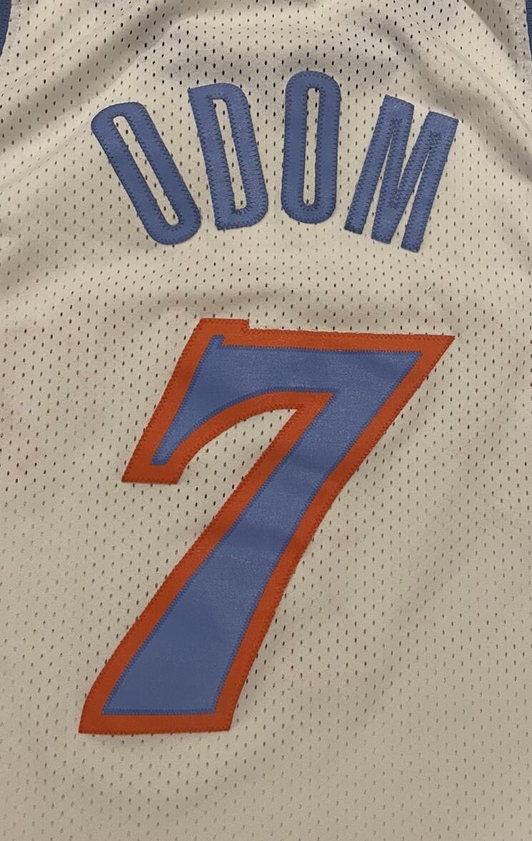 Vintage Nike Lamar Odom LA Clippers Throwback Jersey Authentic
