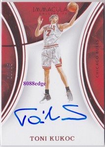 toni kukoc autograph