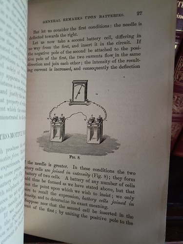 ANTQ_Elementary Treatise on Electric Batteries_A. Naudet_Hardcover_1882_1st Edn - Picture 9 of 13