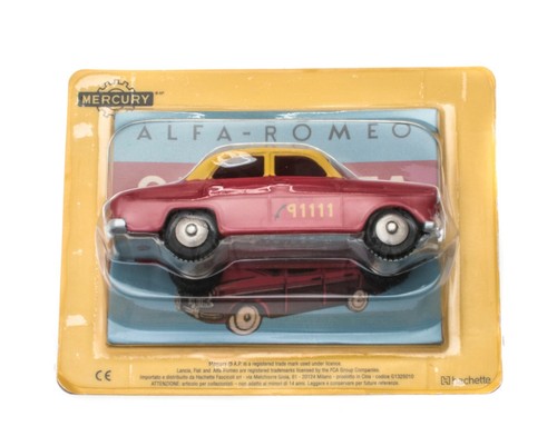 Alfa Romeo Giulietta Bern Taxi - 1:48 Mercury Hachette Diecast Model Car MY010 - Picture 3 of 3