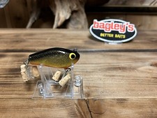Vintage Bagley Balsa 2” Pinfish Shiner Color BGOB Bass Fishing Lure