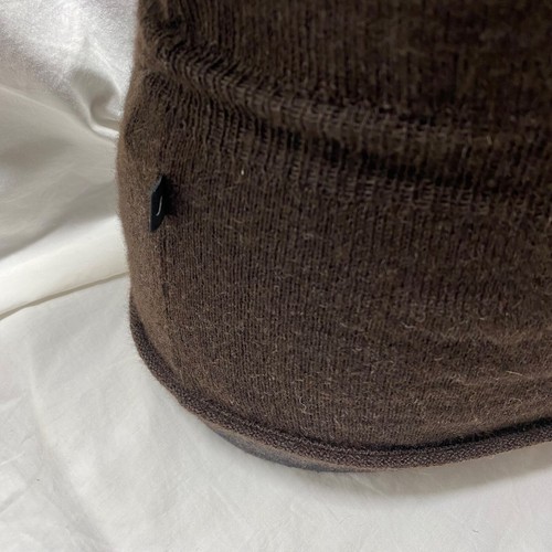 Rare Liliana Castellanos Baby Llama Fur Sweater – Luxurious Brown Mock Neck Sz S - Picture 14 of 16